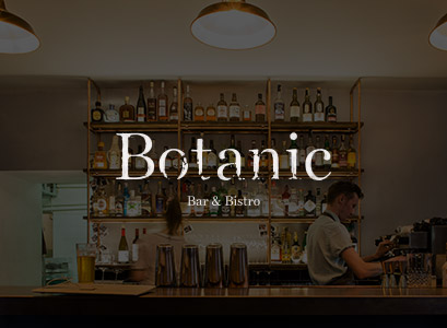 Vizuální styl baru Botanic